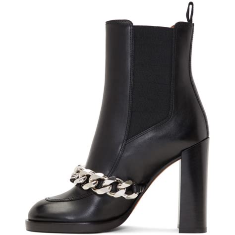 givenchy chain chelsea boots|givenchy boots sale.